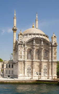 Mosque by a river