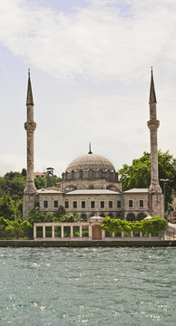 Mosque by a river