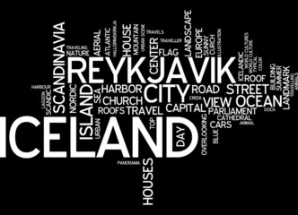 Fototapeta premium Reykjavik (Iceland)