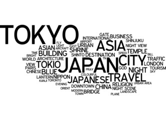Tokyo - Typography Wallpaper