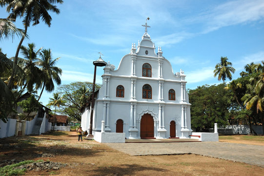 Old church in Cochin,Kerala,India