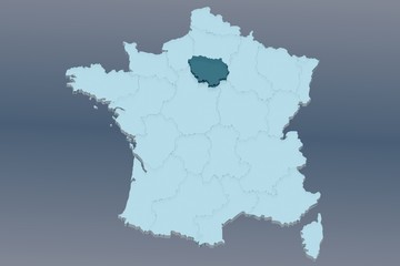 région île-de-france sur france 3d
