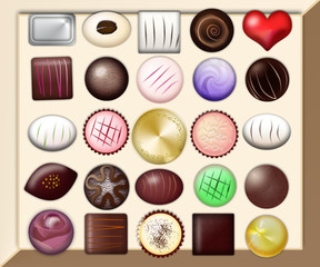 Graceful chocolates