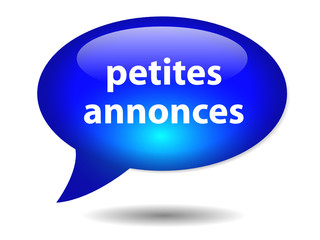 Bouton Bulle PETITES ANNONCES (vente achat bouton web en ligne)