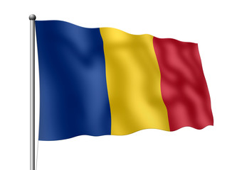 Rumänien-Flagge