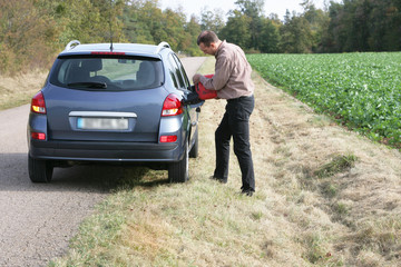 Garage-Panne