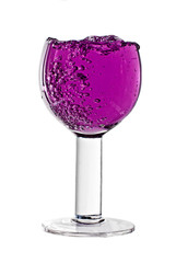splash in a glass