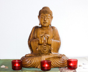 Bouddha bois