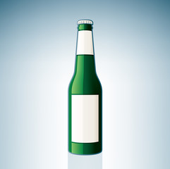 Green Beer Bottle