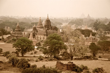 Obraz premium Panorama Bagan