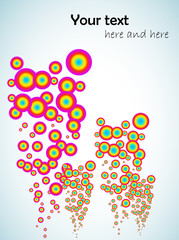 Abstract colorful background. Vector