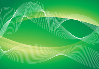 Green background design vector