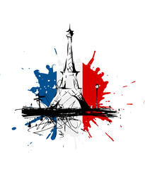 Fototapeta premium France Paris Tour Eiffel