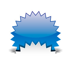 Cerchio blu stellato con riflesso incastrato