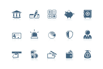 Banking icons | piccolo series