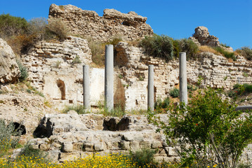 Ruins of an ancient temple