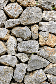 Abstract of a stone wall suitable as background texture