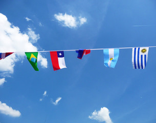 Various National Flags