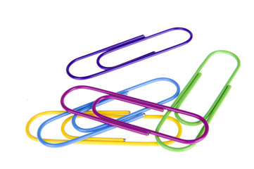 colorful aperclips