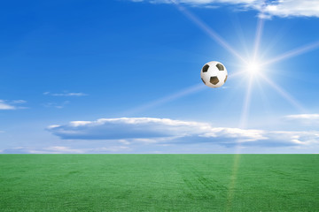 Field  football  sun  ball