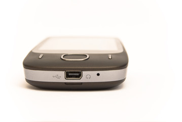 Isolated touch screen mobile phone with usb and headset port