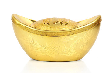 chinese gold ingot