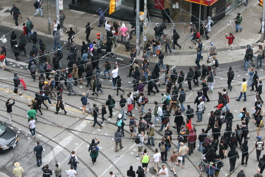 G20 protest riot