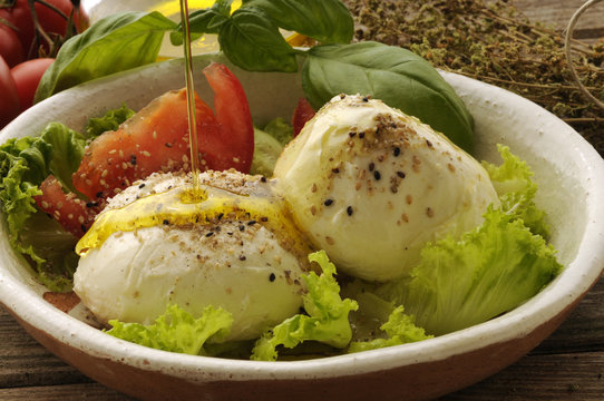 Insalata caprese - Cucina italiana