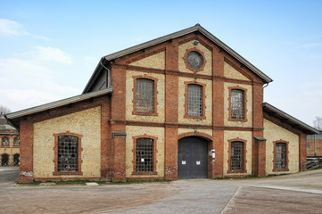 Fototapeta na wymiar Alte Schmelz fabryka w Sankt Ingbert, Kraj Saary, Niemcy, Europa