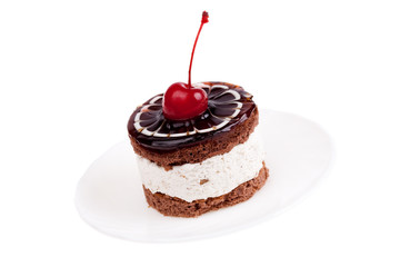 cake with cherry