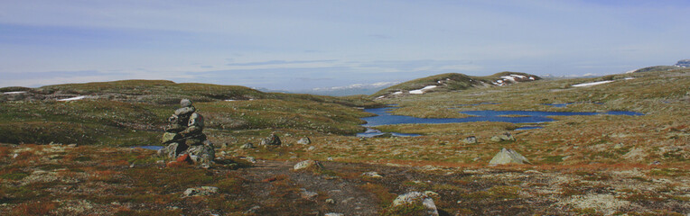 Panorama Norwegische Berglandschaft