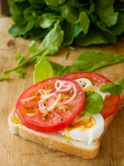 Sandwich with tomato