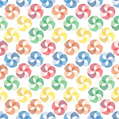 Seamless vivid swirl pattern