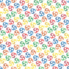 Seamless vivid swirl pattern