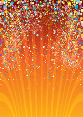 Festive vector background