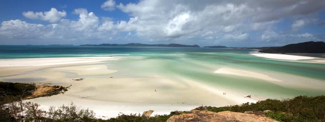Cercles muraux Whitehaven Beach, île de Whitsundays, Australie Plage de Whitehaven