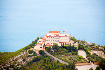 Obraz premium Greek orthodox monastery