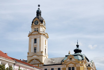 Rathausturm und Rathaus Pécs