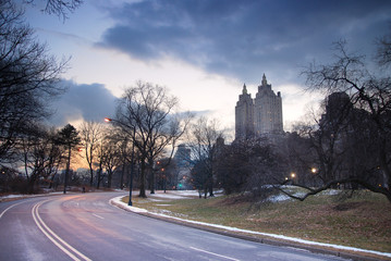 Central Park at Dusk, New York City