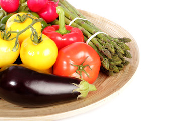 Big Bowl of Fresh Vegetables