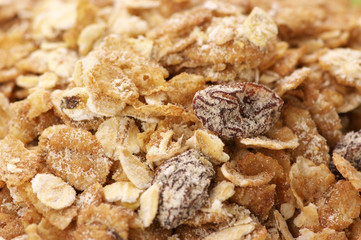 Obraz premium Muesli close-up