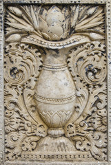 Traditional slab in Chiangmai Thailand