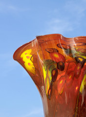 Hand-blown Vase