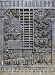 Traditional slab in Chiangmai Thailand