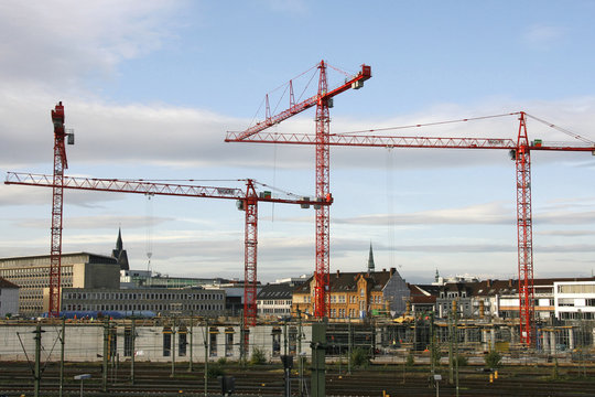 Baustelle in Hannover