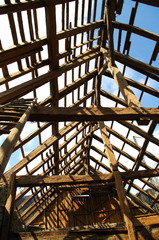 Obraz premium ossature de grange