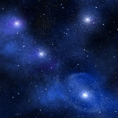 starry background of deep outer space