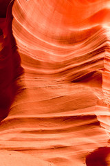 The famous Antelope Canyon in Arizona, USA