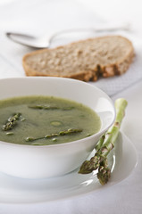 Asparagus soup
