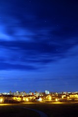 Fototapeta premium skyline at night
